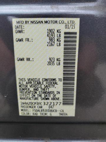 Photo 12 VIN: 1N4AZ0CP3FC322177 - NISSAN LEAF 