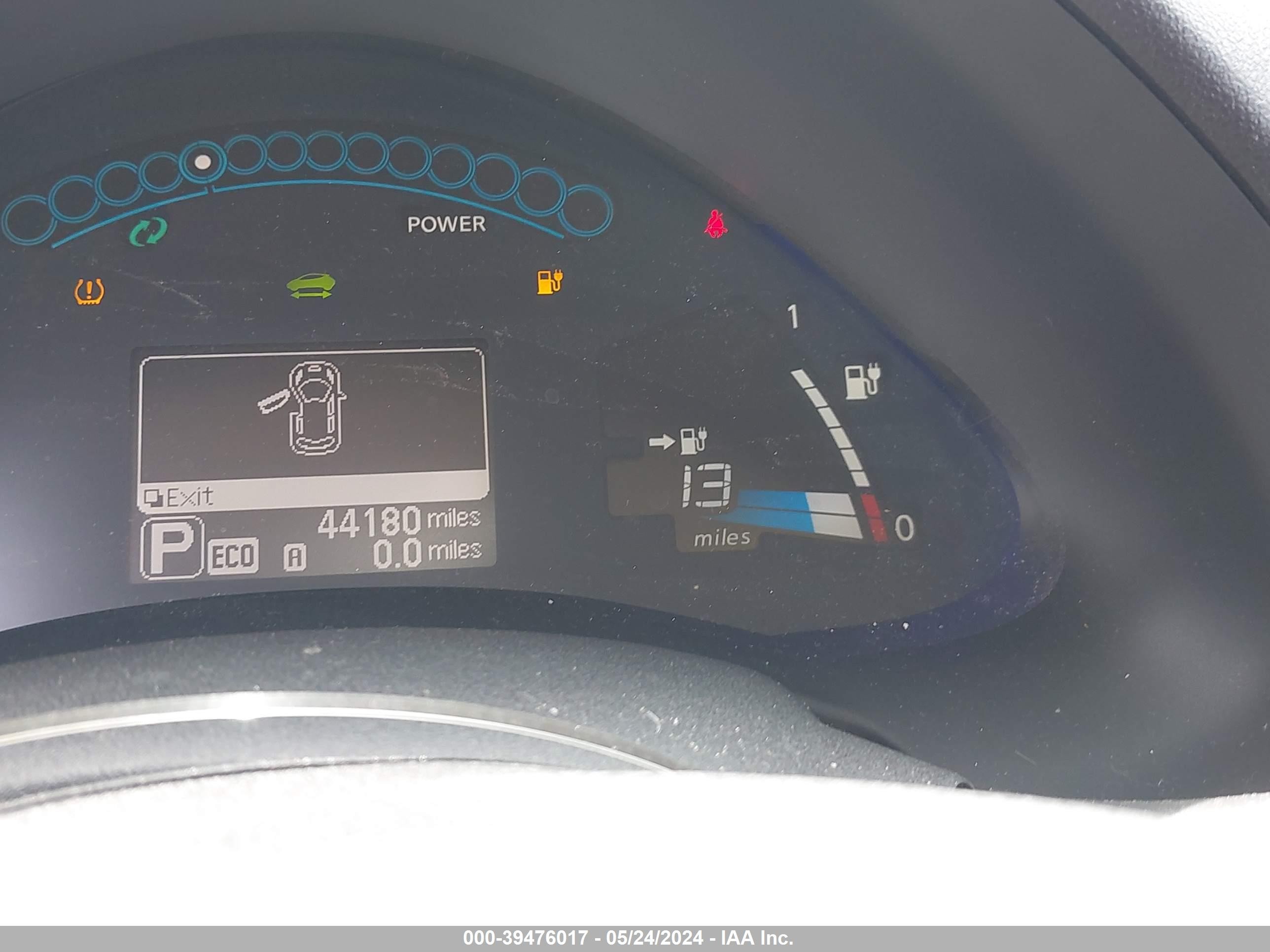 Photo 12 VIN: 1N4AZ0CP5DC400908 - NISSAN LEAF 