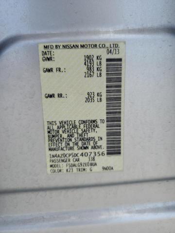 Photo 11 VIN: 1N4AZ0CP5DC407356 - NISSAN LEAF 