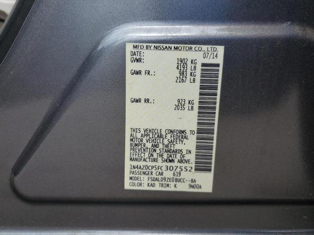 Photo 11 VIN: 1N4AZ0CP5FC307552 - NISSAN LEAF 