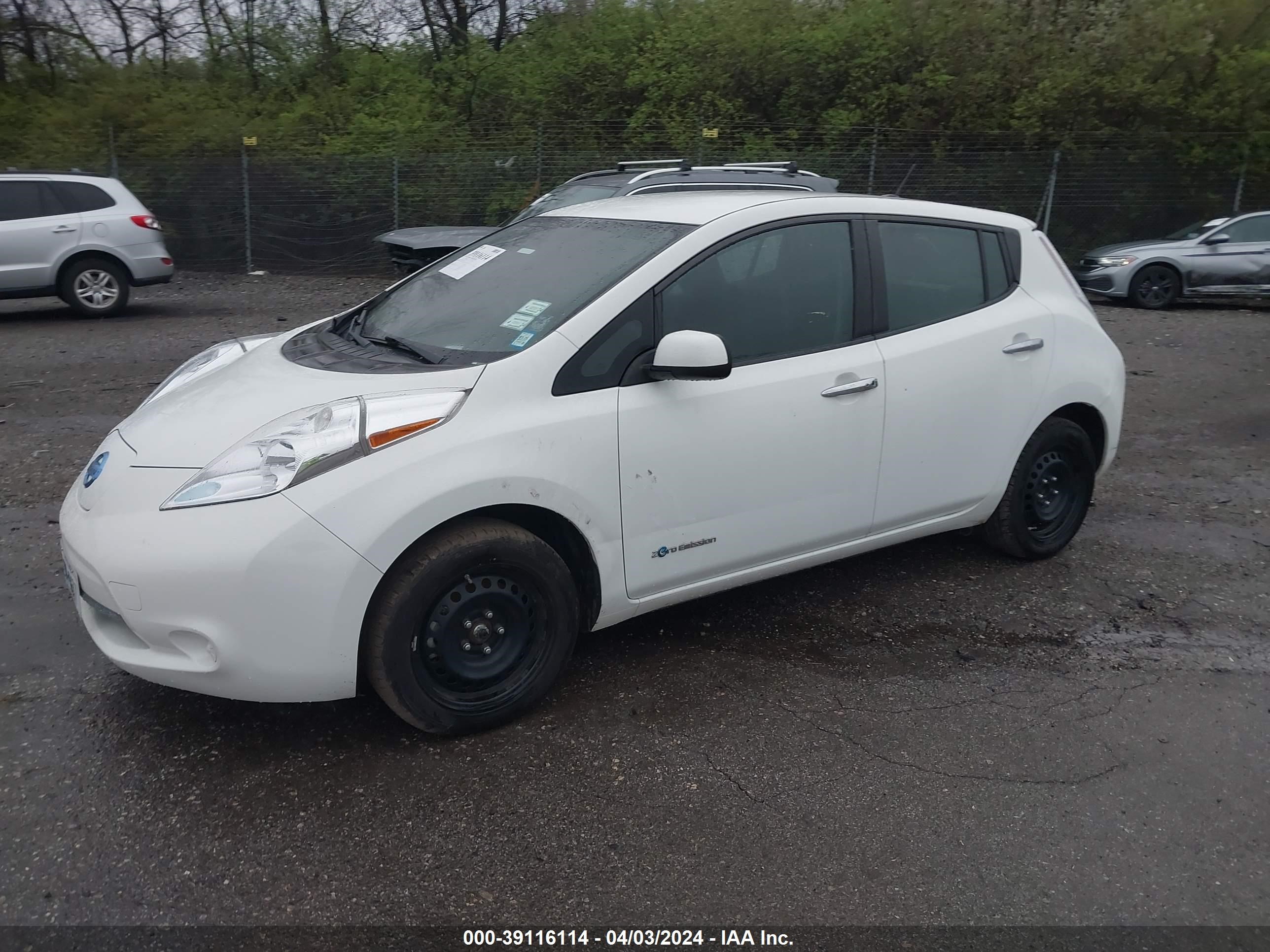 Photo 1 VIN: 1N4AZ0CP5FC321936 - NISSAN LEAF 