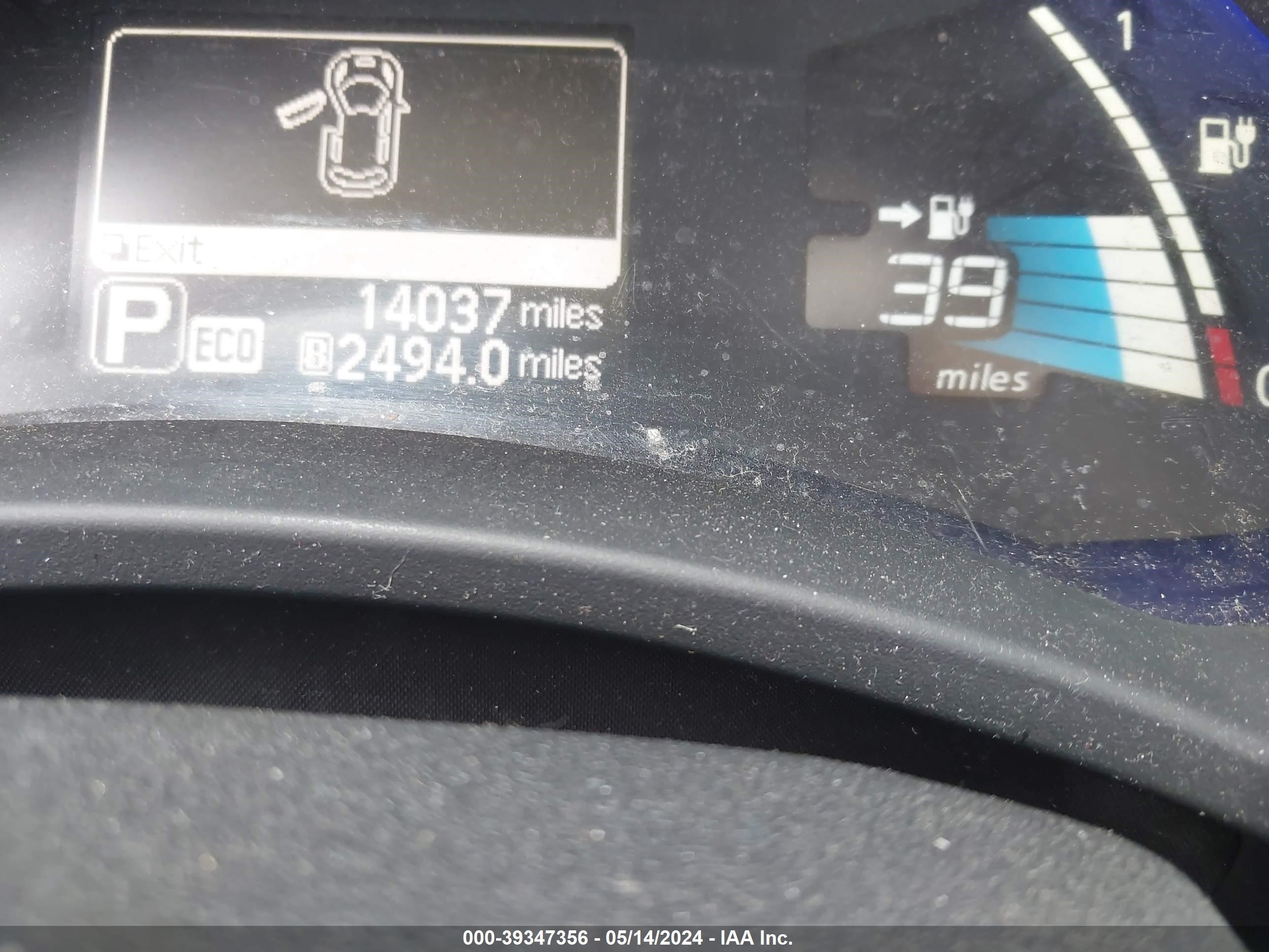 Photo 12 VIN: 1N4AZ0CP5FC325940 - NISSAN LEAF 