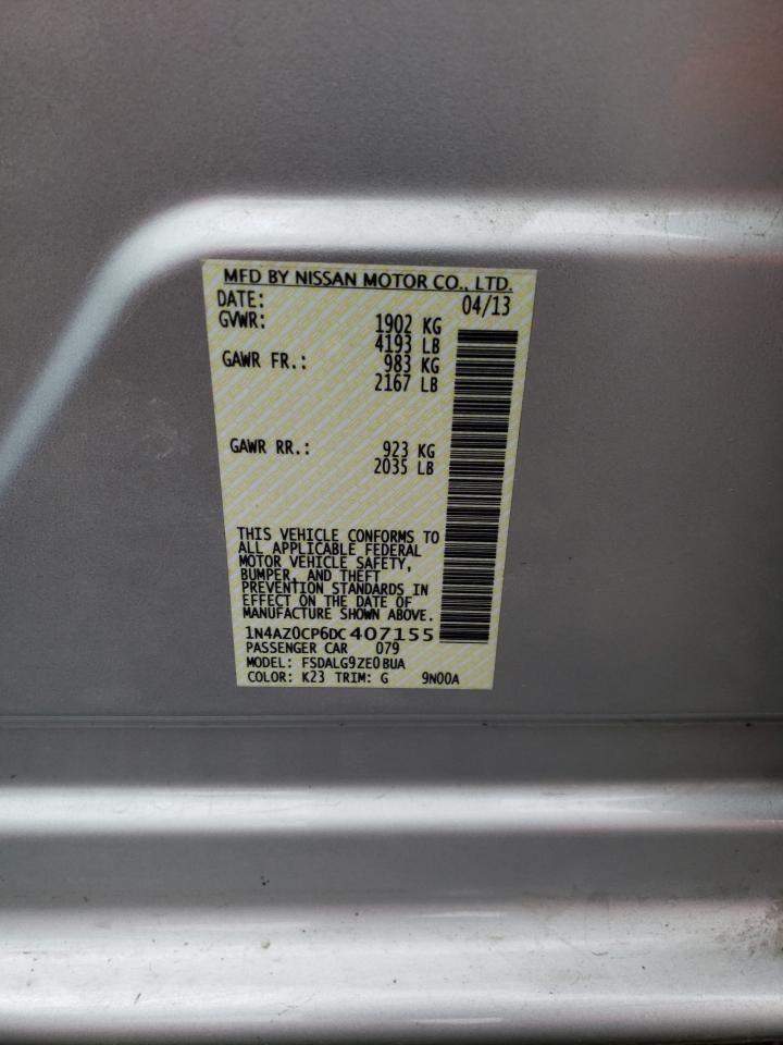 Photo 11 VIN: 1N4AZ0CP6DC407155 - NISSAN LEAF 