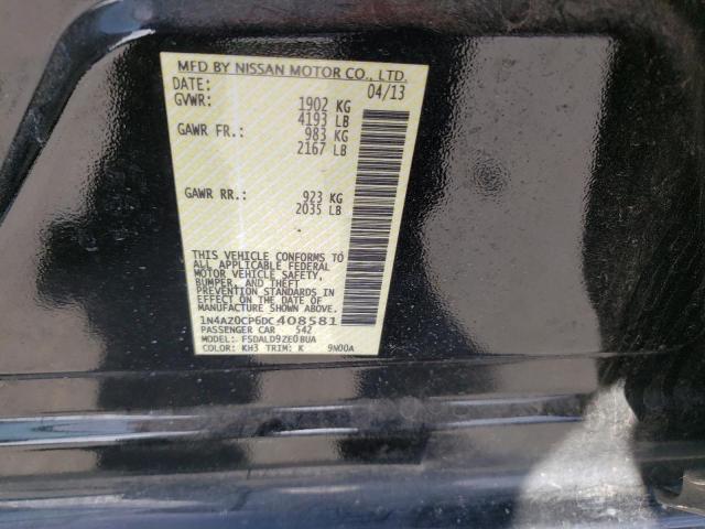 Photo 11 VIN: 1N4AZ0CP6DC408581 - NISSAN LEAF 