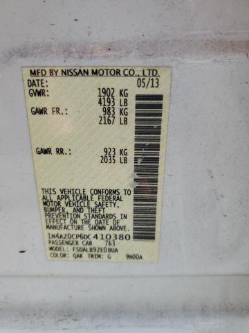 Photo 11 VIN: 1N4AZ0CP6DC410380 - NISSAN LEAF 