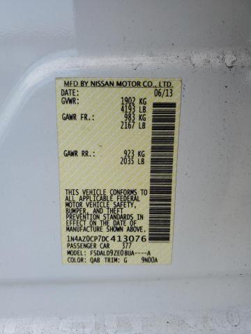 Photo 11 VIN: 1N4AZ0CP7DC413076 - NISSAN LEAF 