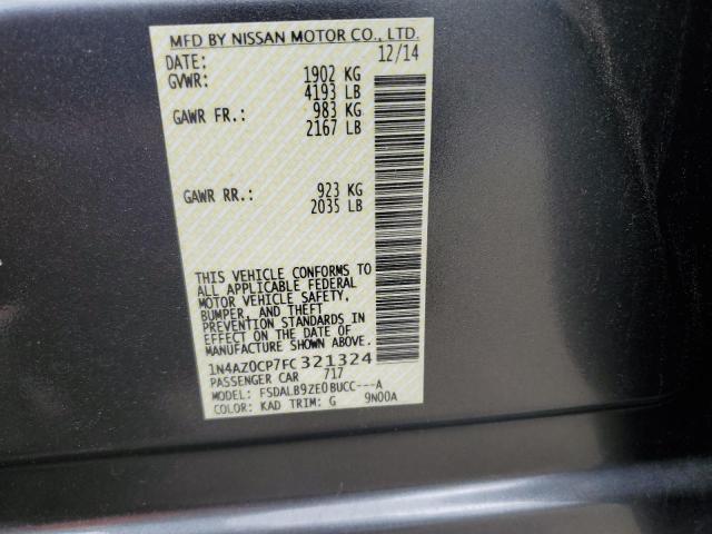 Photo 11 VIN: 1N4AZ0CP7FC321324 - NISSAN LEAF 