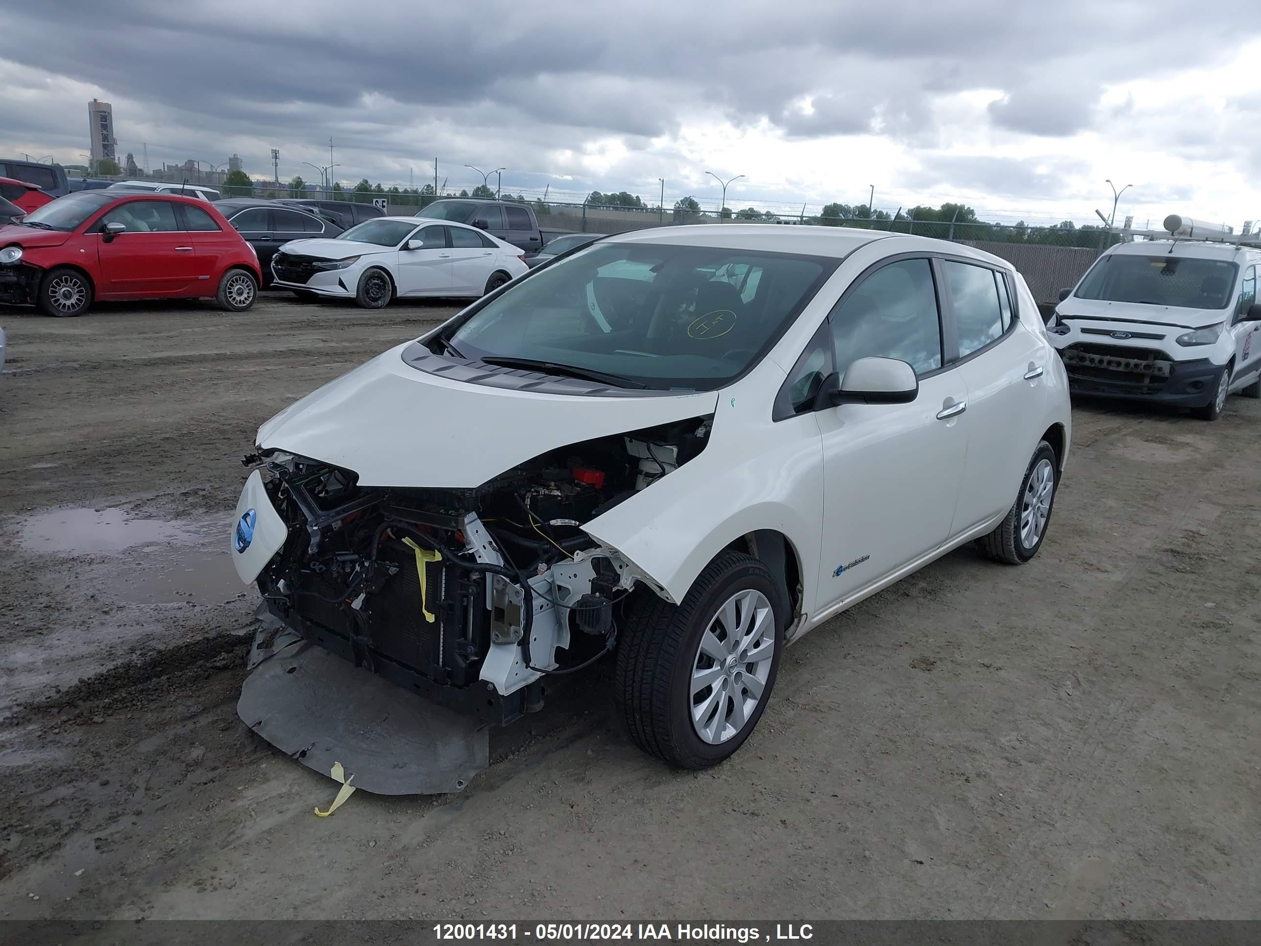 Photo 1 VIN: 1N4AZ0CP7GC301334 - NISSAN LEAF 