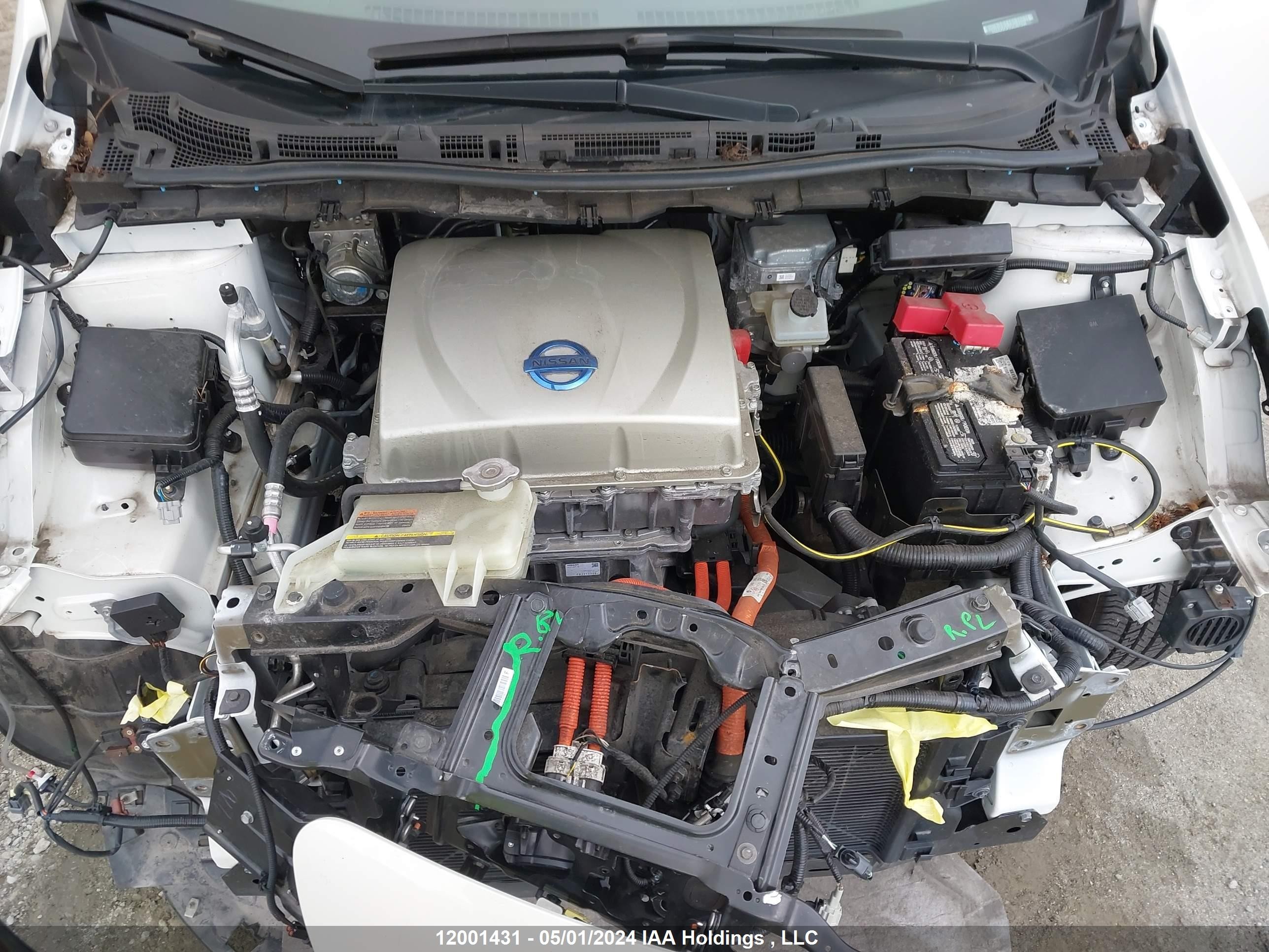 Photo 9 VIN: 1N4AZ0CP7GC301334 - NISSAN LEAF 