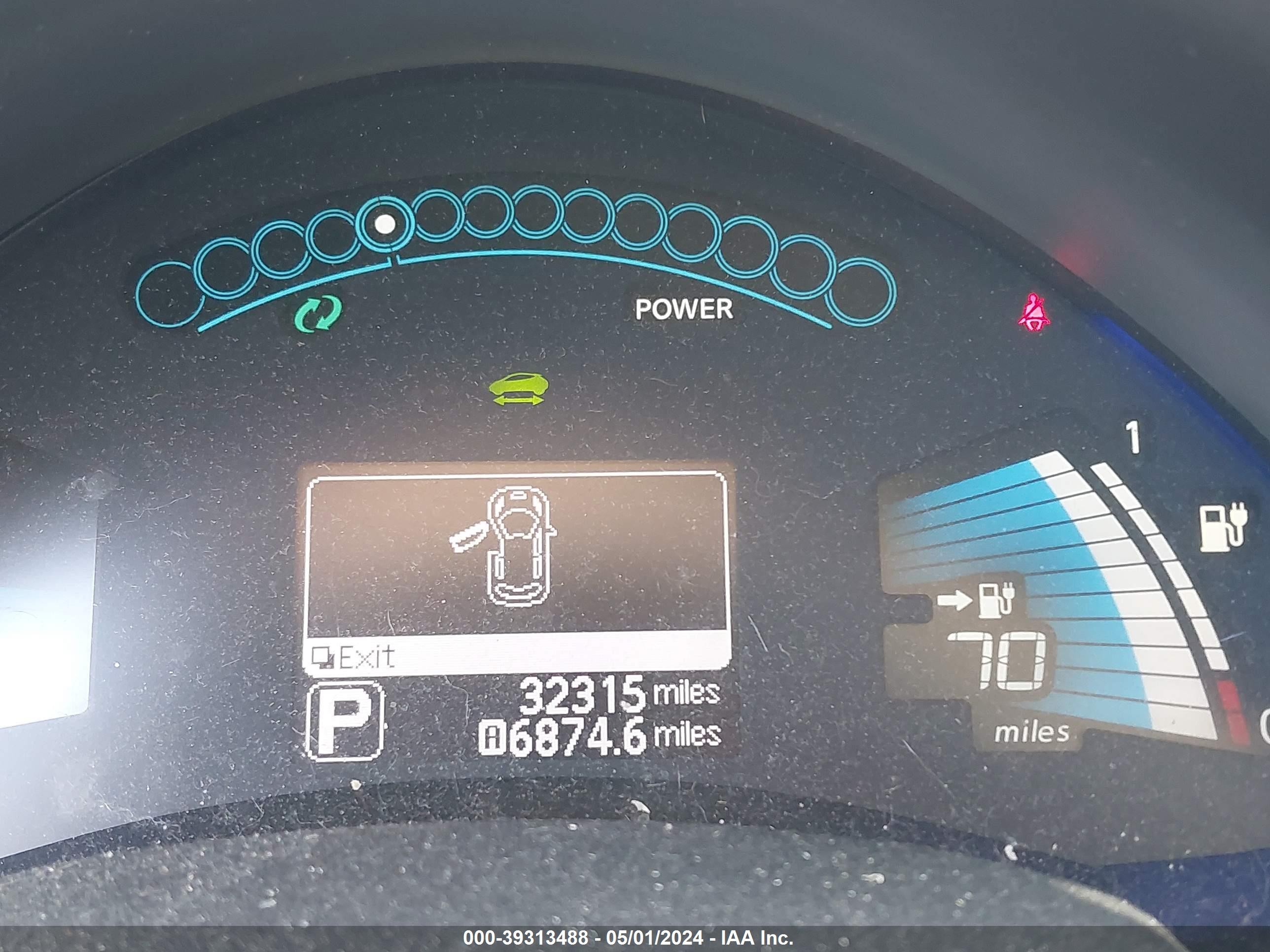 Photo 6 VIN: 1N4AZ0CP8FC329710 - NISSAN LEAF 