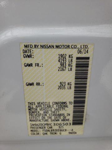 Photo 11 VIN: 1N4AZ0CP9FC306503 - NISSAN LEAF 