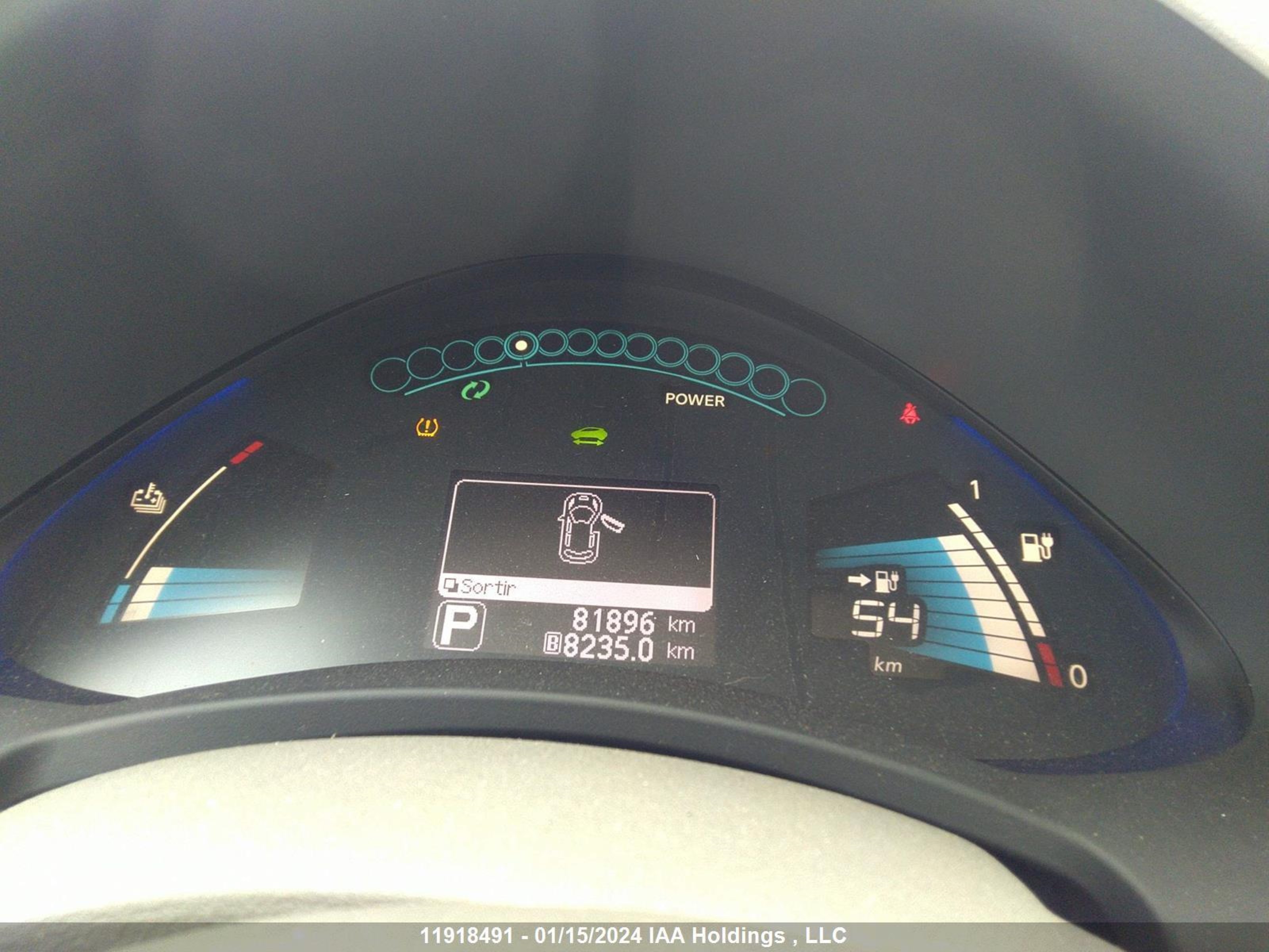 Photo 6 VIN: 1N4AZ0CP9FC330364 - NISSAN LEAF 