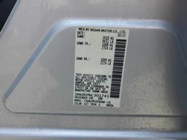 Photo 11 VIN: 1N4AZ0CP9GC301741 - NISSAN LEAF 