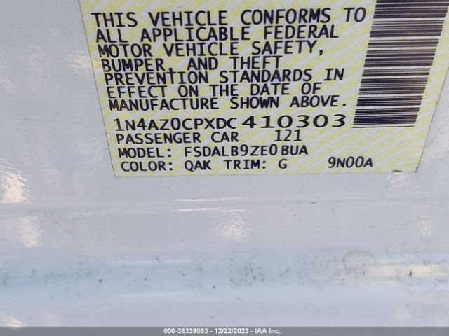 Photo 8 VIN: 1N4AZ0CPXDC410303 - NISSAN LEAF 