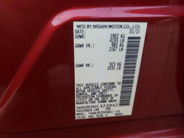 Photo 11 VIN: 1N4AZ0CPXFC323942 - NISSAN LEAF 