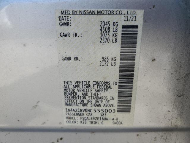 Photo 11 VIN: 1N4AZ1BV0NC555003 - NISSAN LEAF 