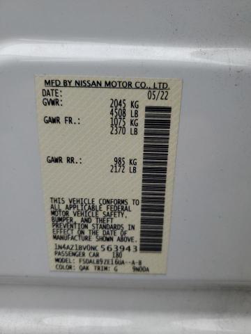 Photo 11 VIN: 1N4AZ1BV0NC563943 - NISSAN LEAF 