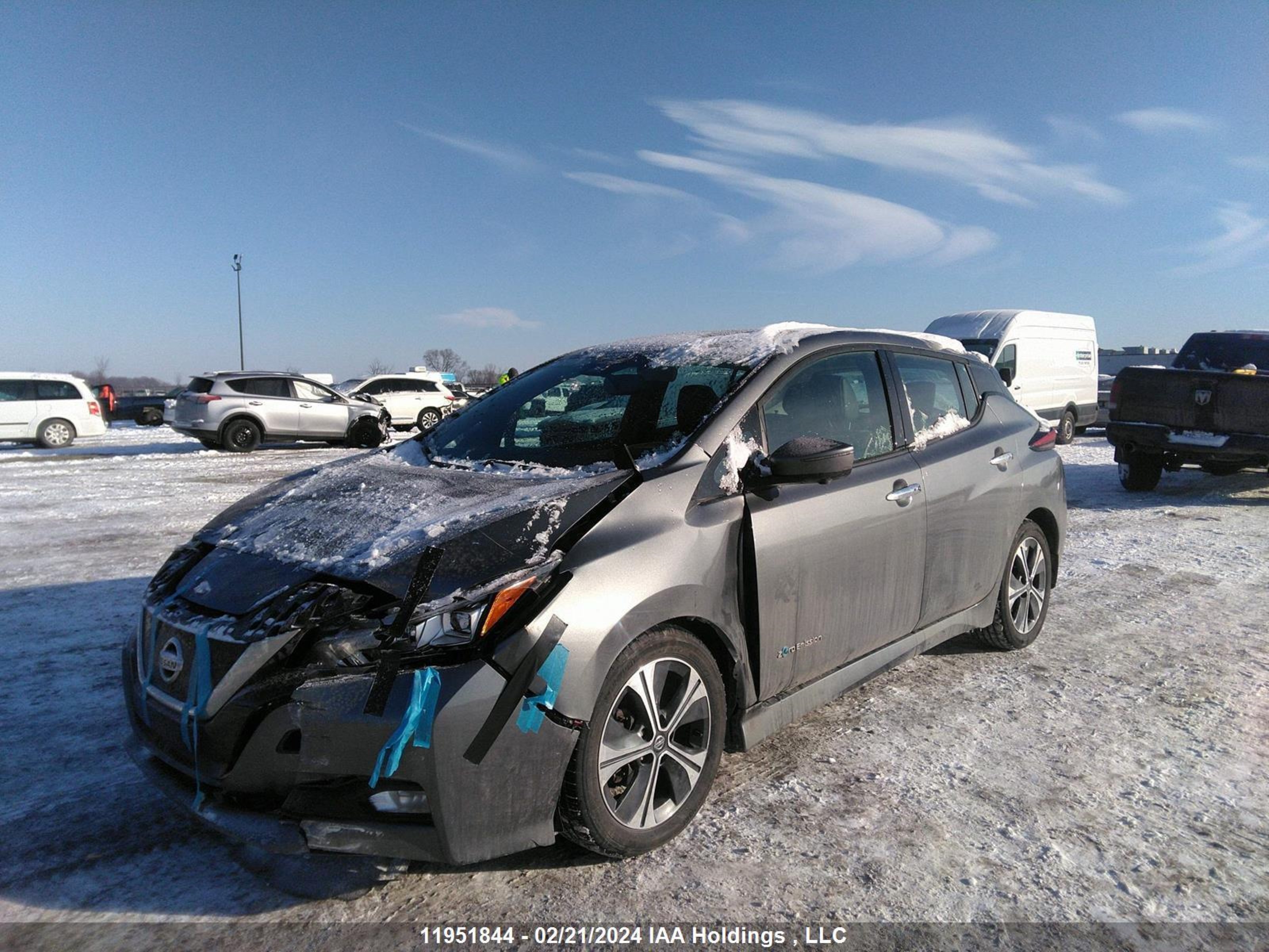 Photo 1 VIN: 1N4AZ1CP0JC316786 - NISSAN LEAF 