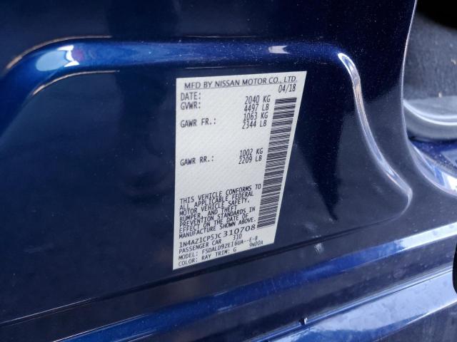 Photo 11 VIN: 1N4AZ1CP5JC310708 - NISSAN LEAF 