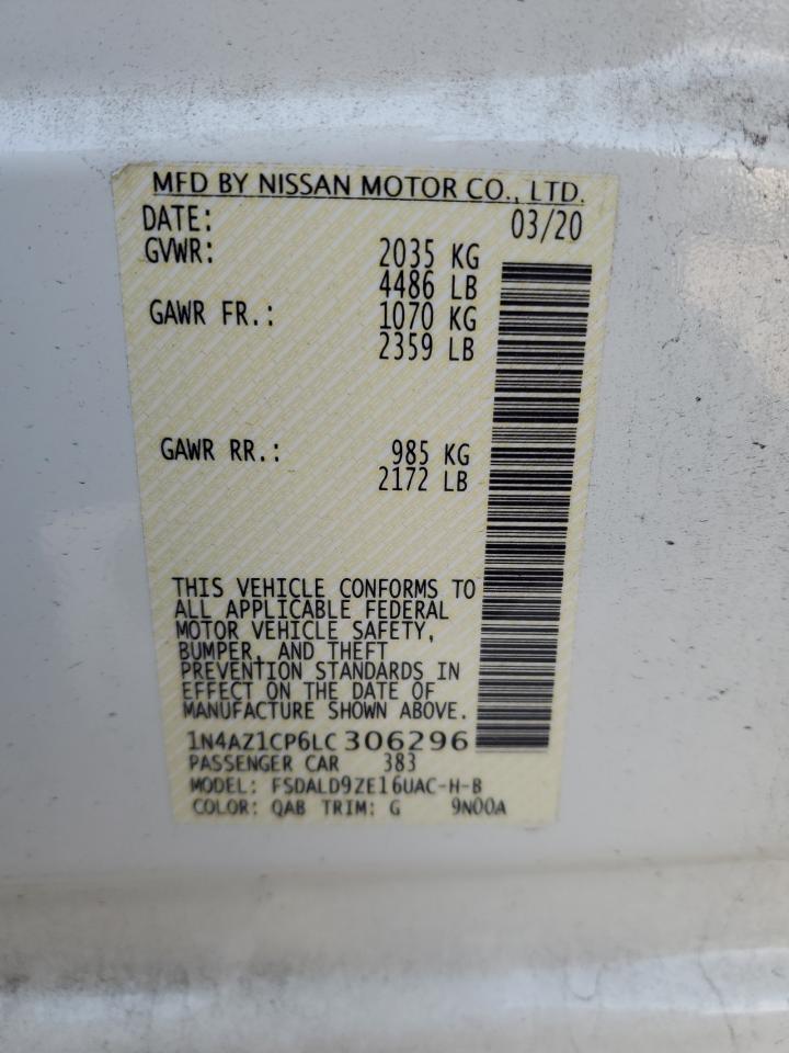 Photo 12 VIN: 1N4AZ1CP6LC306296 - NISSAN LEAF 