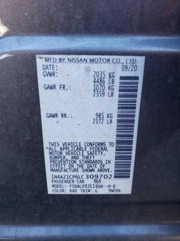 Photo 12 VIN: 1N4AZ1CP6LC309702 - NISSAN LEAF 