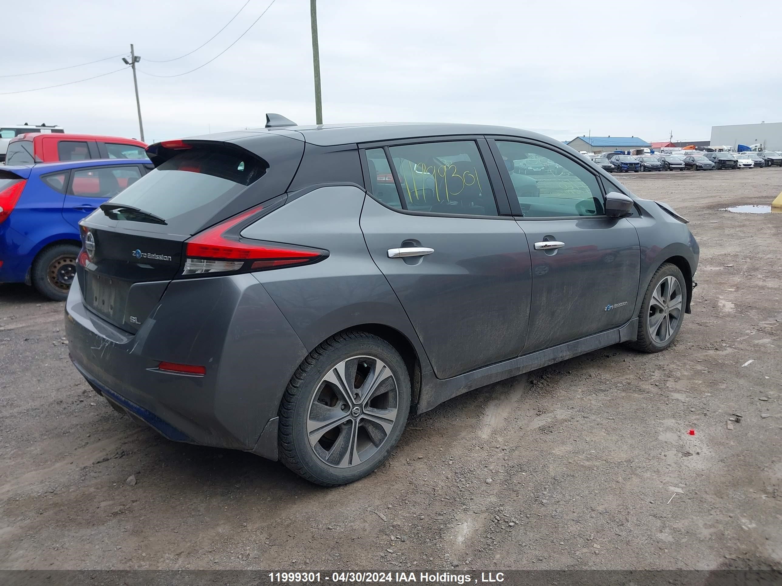 Photo 3 VIN: 1N4AZ1CPXKC307160 - NISSAN LEAF 