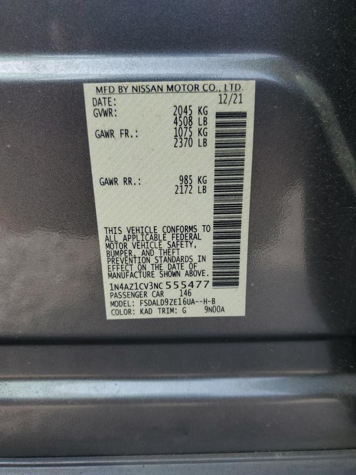 Photo 11 VIN: 1N4AZ1CV3NC555477 - NISSAN LEAF 