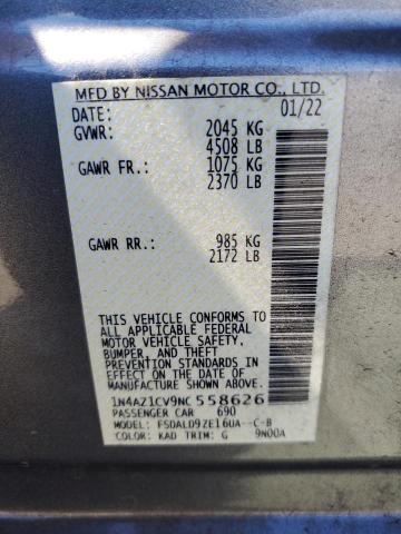 Photo 11 VIN: 1N4AZ1CV9NC558626 - NISSAN LEAF 