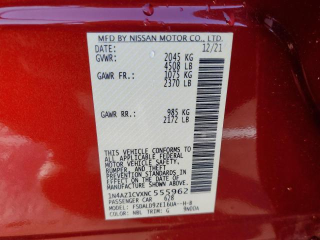 Photo 11 VIN: 1N4AZ1CVXNC555962 - NISSAN LEAF 