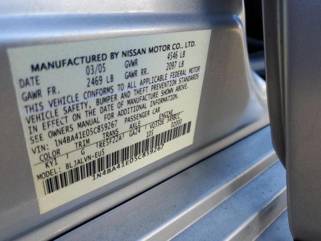 Photo 11 VIN: 1N4BA41E05C859267 - NISSAN MAXIMA 