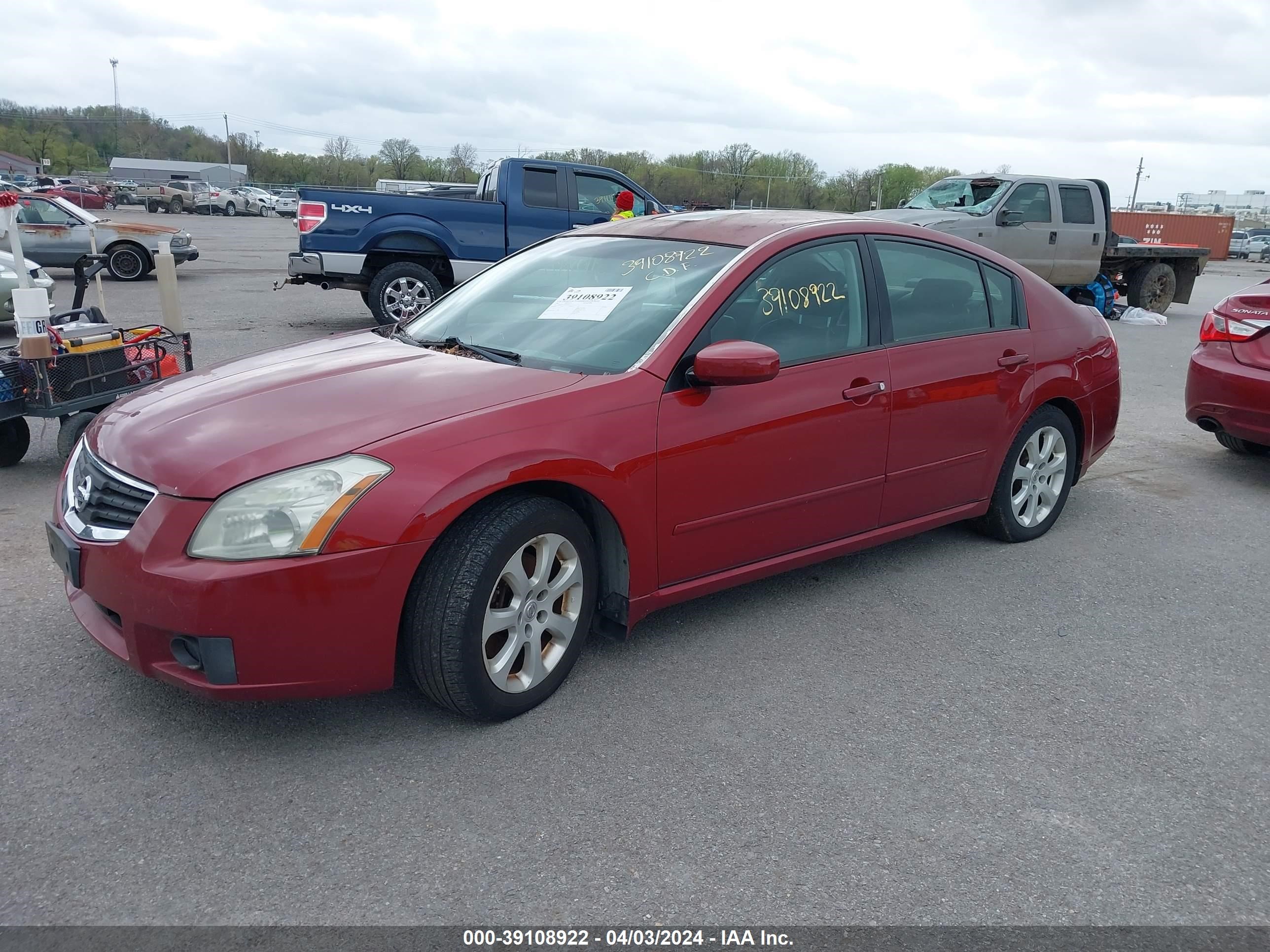 Photo 1 VIN: 1N4BA41E07C813912 - NISSAN MAXIMA 