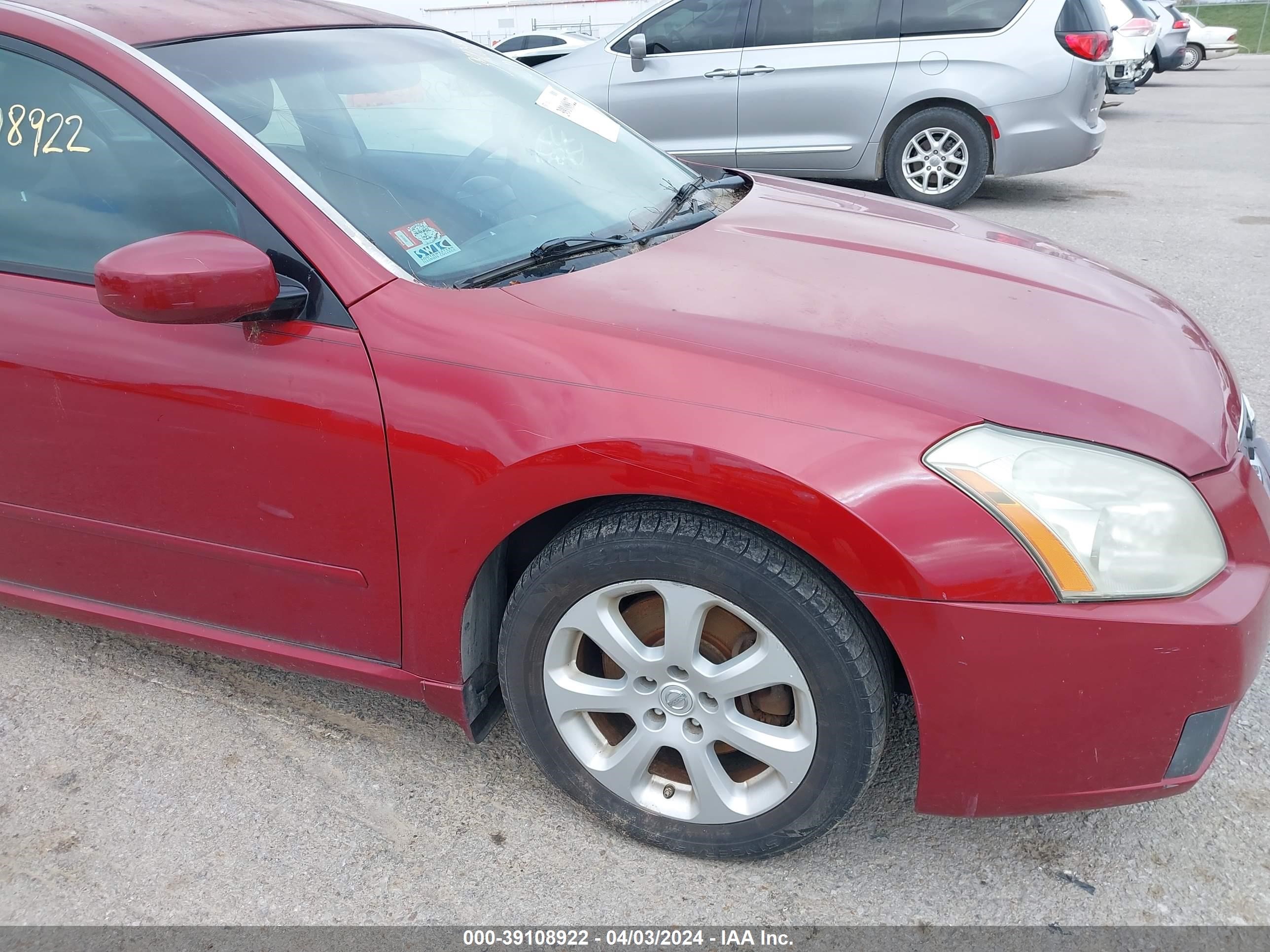 Photo 5 VIN: 1N4BA41E07C813912 - NISSAN MAXIMA 