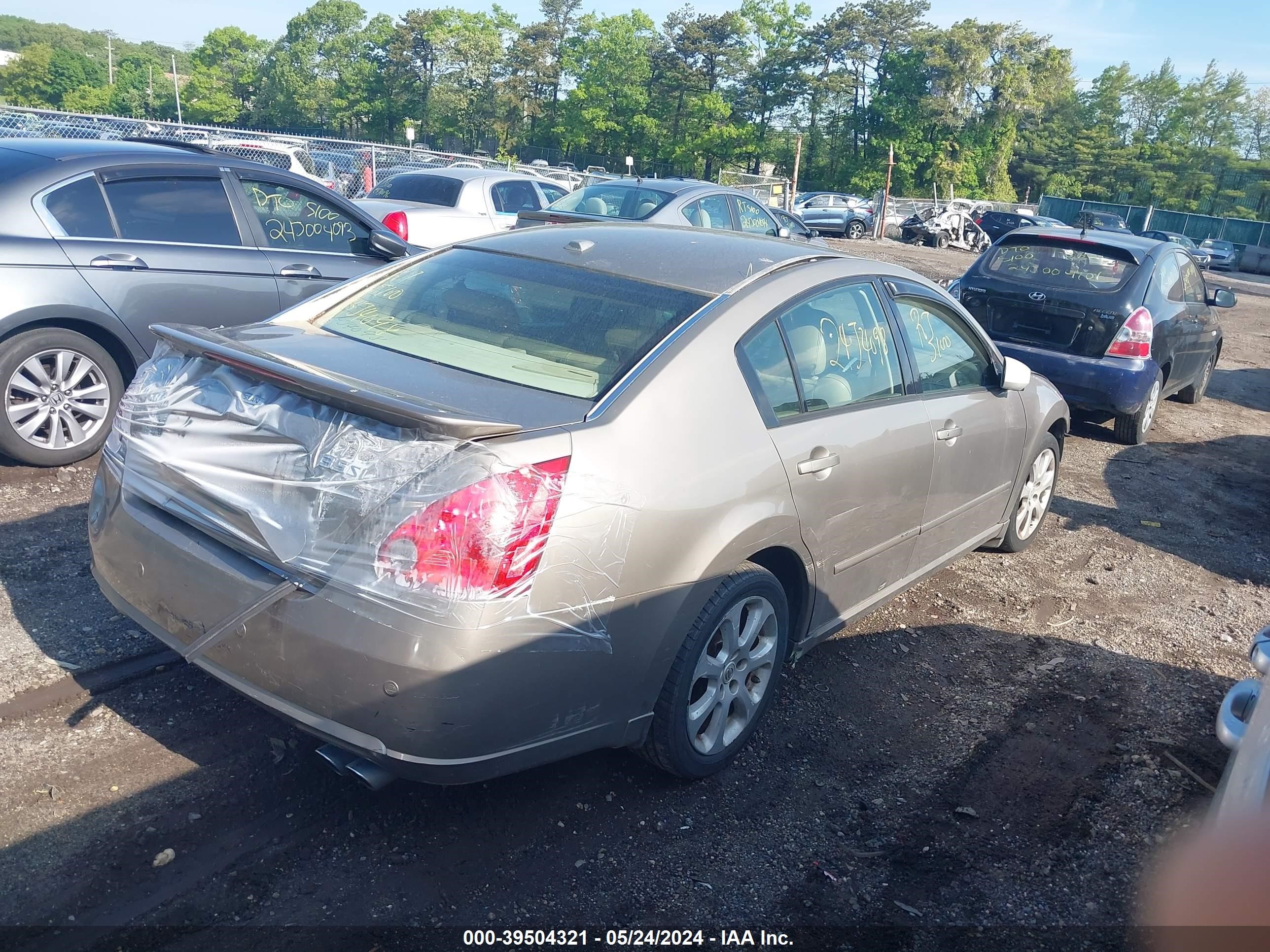 Photo 3 VIN: 1N4BA41E07C836431 - NISSAN MAXIMA 