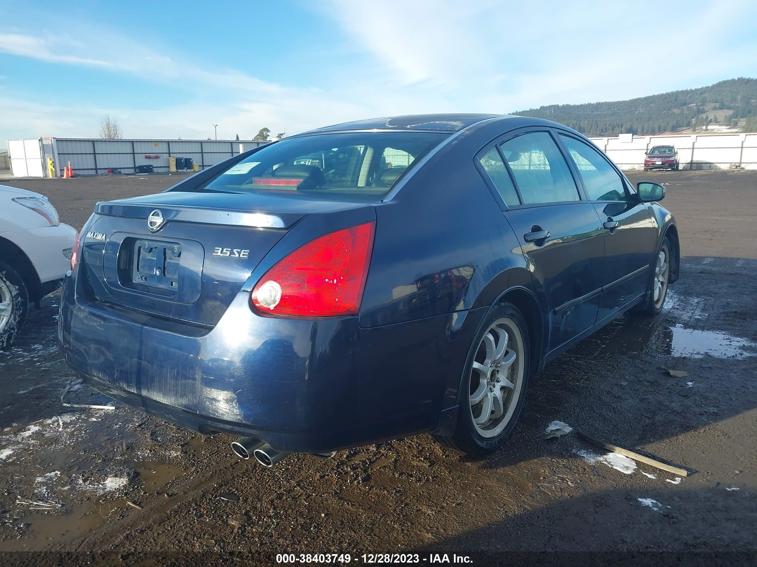 Photo 3 VIN: 1N4BA41E24C869376 - NISSAN MAXIMA 