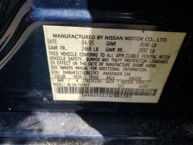 Photo 12 VIN: 1N4BA41E25C861263 - NISSAN MAXIMA 