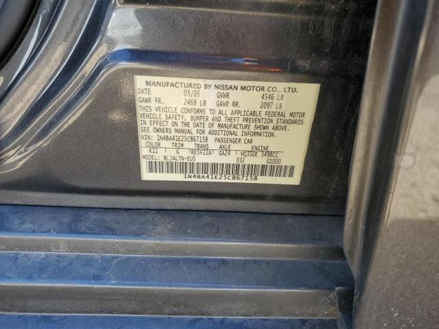 Photo 12 VIN: 1N4BA41E25C867158 - NISSAN MAXIMA 