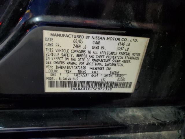 Photo 11 VIN: 1N4BA41E25C872358 - NISSAN MAXIMA 