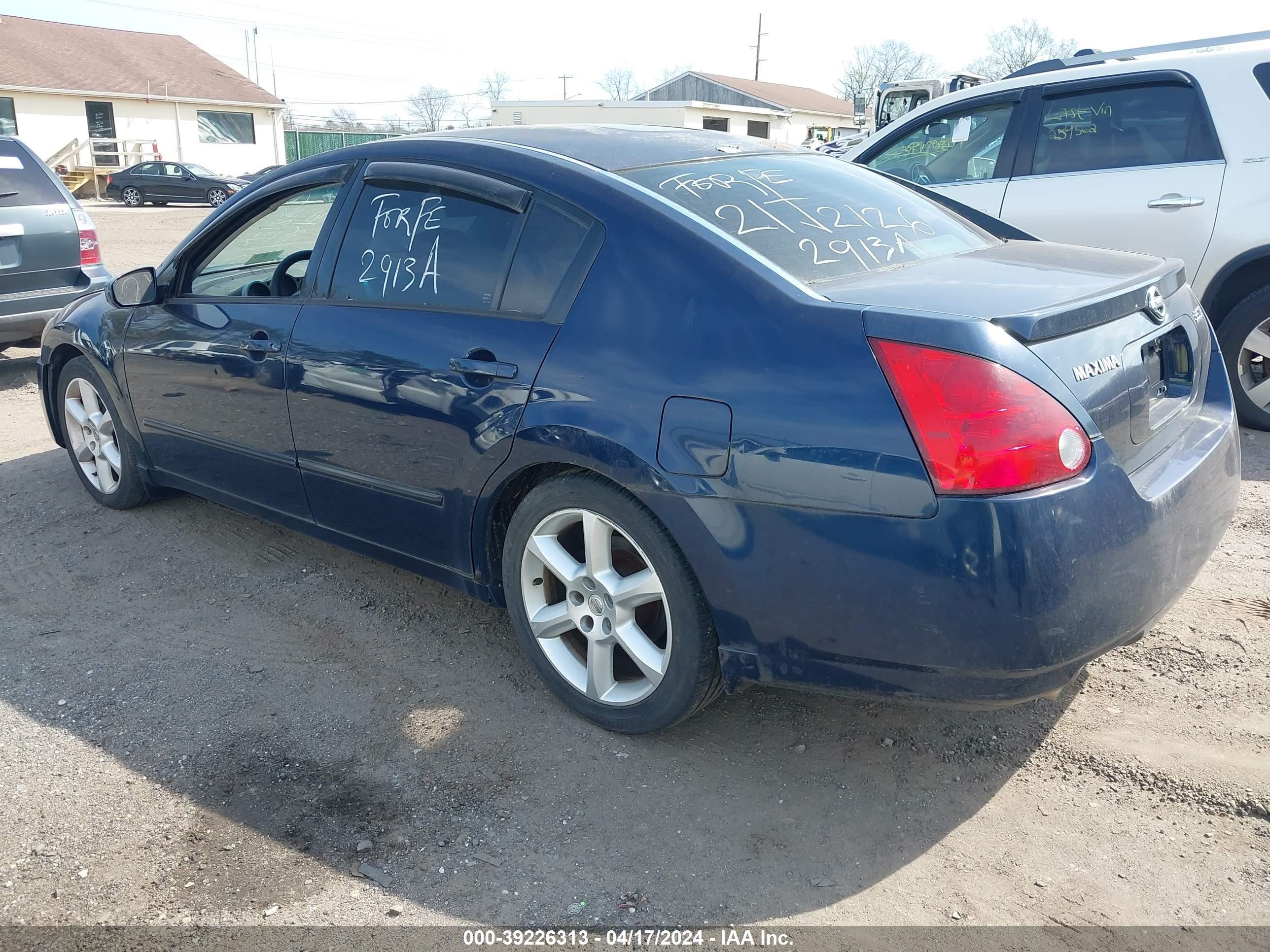 Photo 2 VIN: 1N4BA41E36C841640 - NISSAN MAXIMA 