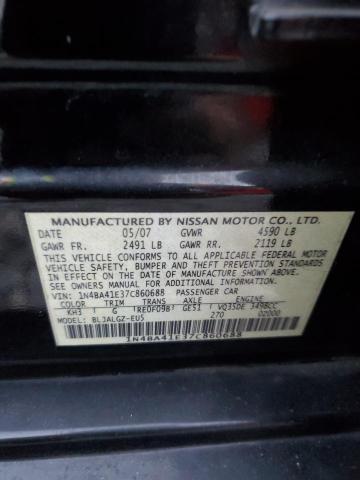 Photo 12 VIN: 1N4BA41E37C860688 - NISSAN MAXIMA 