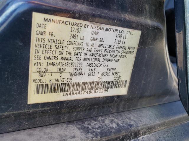 Photo 11 VIN: 1N4BA41E48C821299 - NISSAN MAXIMA 