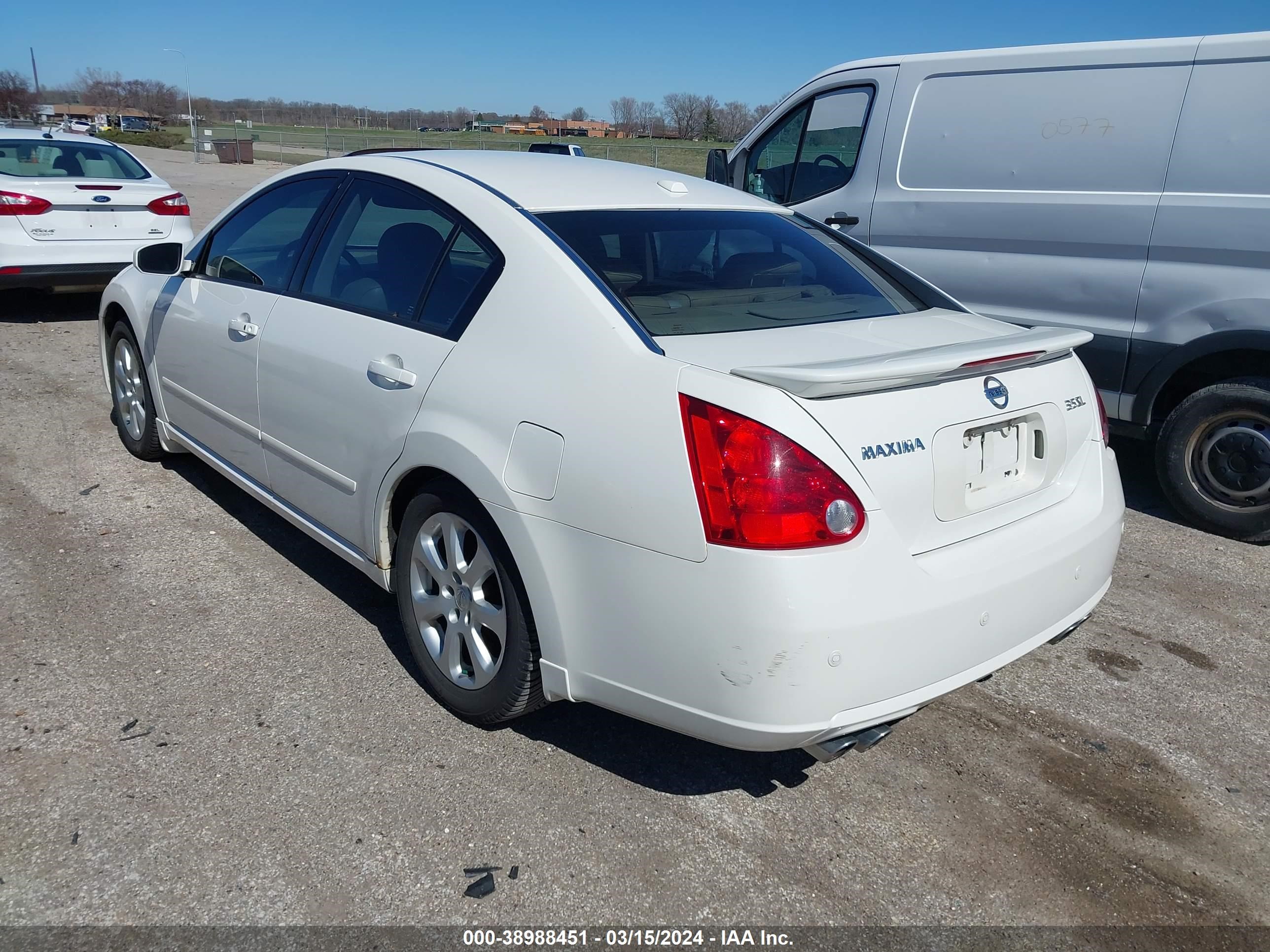 Photo 2 VIN: 1N4BA41E48C831184 - NISSAN MAXIMA 