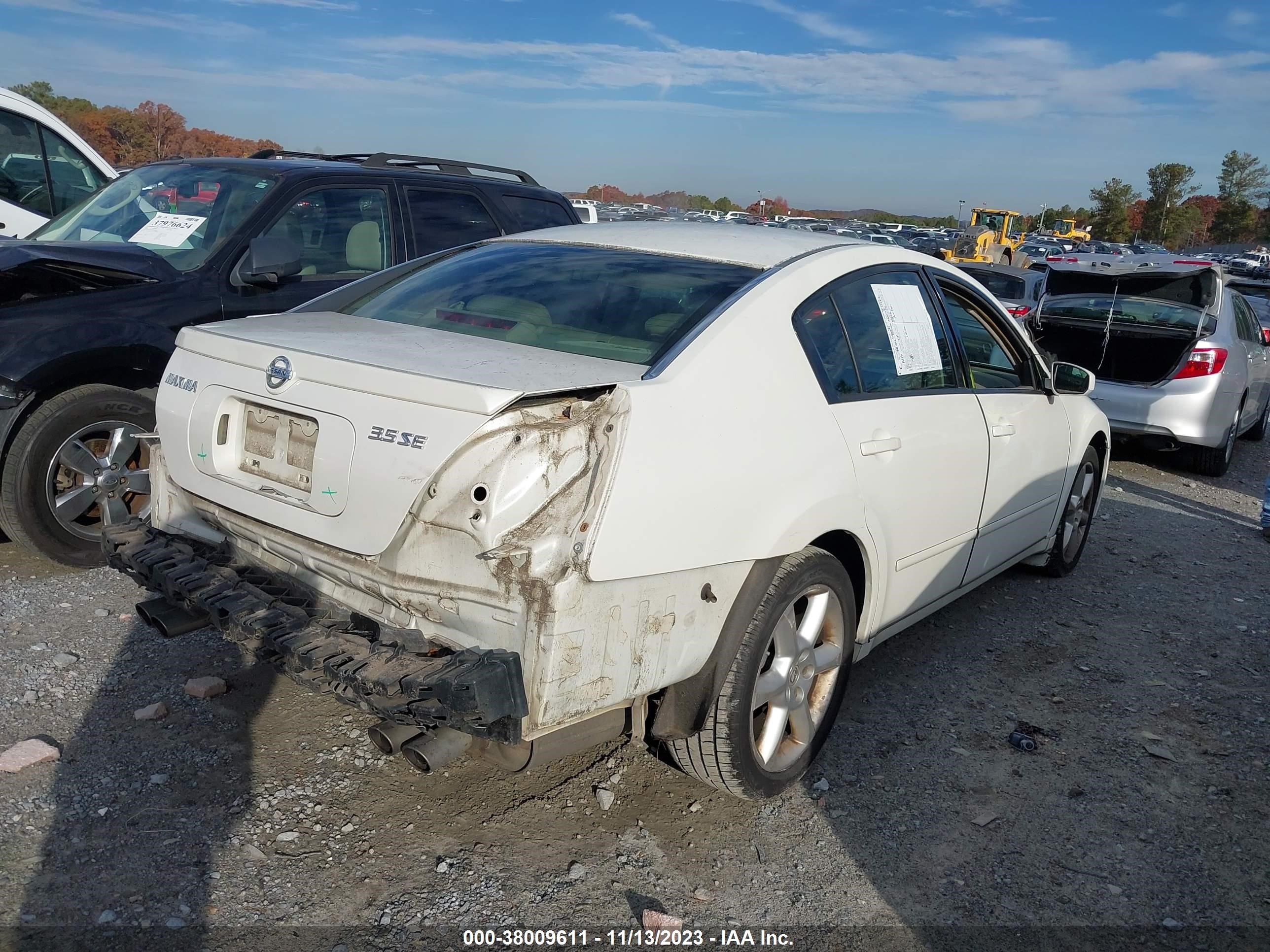 Photo 3 VIN: 1N4BA41E84C872265 - NISSAN MAXIMA 