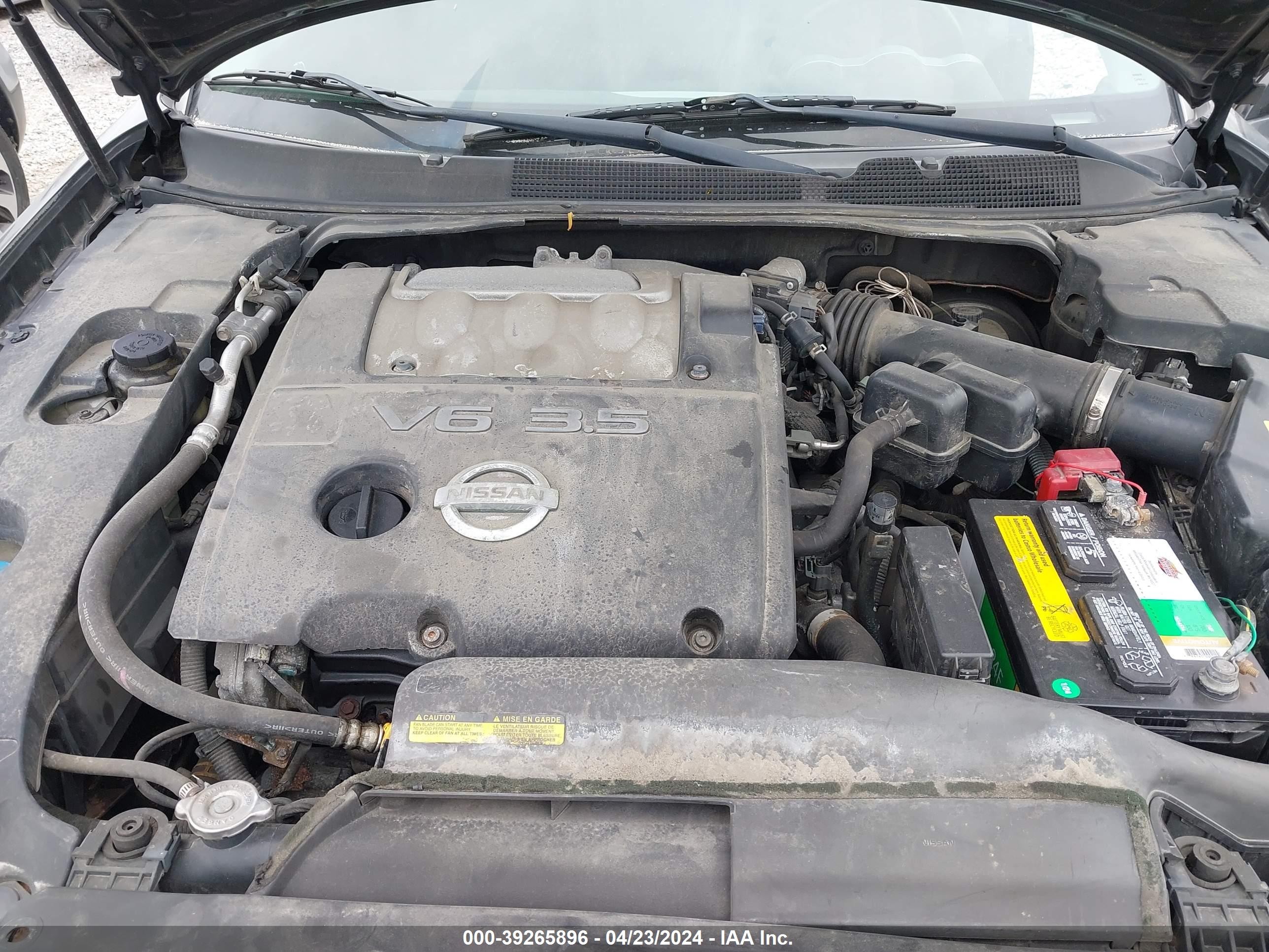 Photo 9 VIN: 1N4BA41E86C836496 - NISSAN MAXIMA 