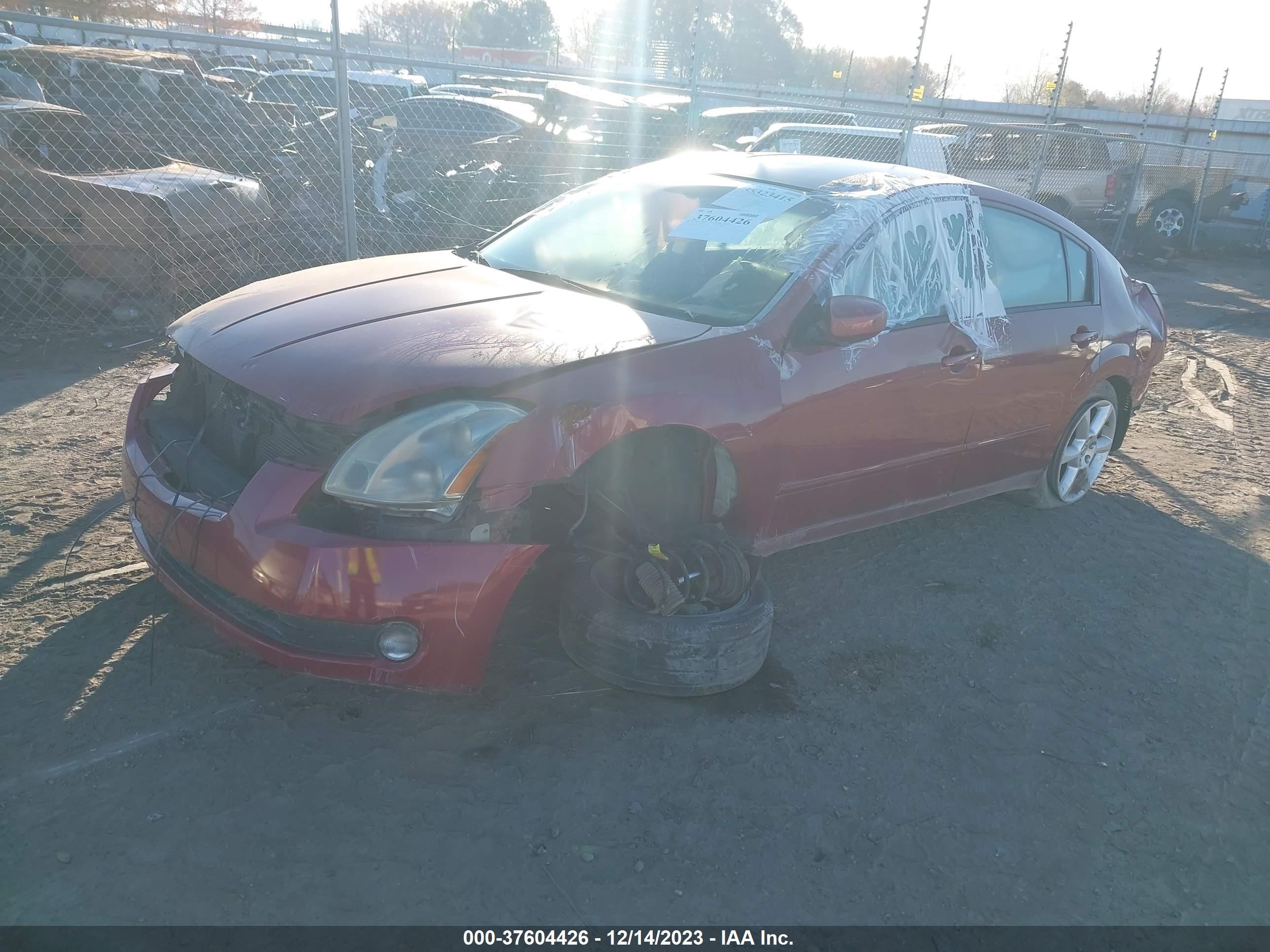 Photo 1 VIN: 1N4BA41E94C847729 - NISSAN MAXIMA 