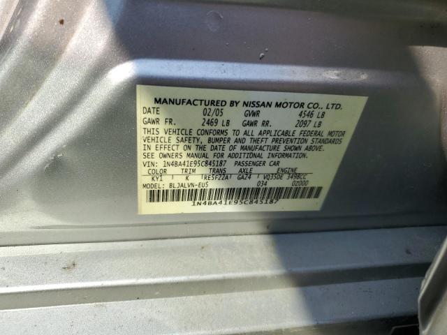 Photo 11 VIN: 1N4BA41E95C845187 - NISSAN MAXIMA 