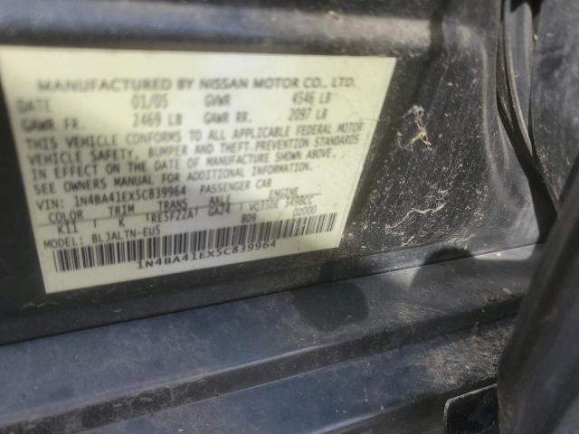 Photo 11 VIN: 1N4BA41EX5C839964 - NISSAN MAXIMA 