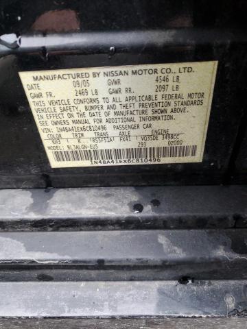 Photo 12 VIN: 1N4BA41EX6C810496 - NISSAN MAXIMA 