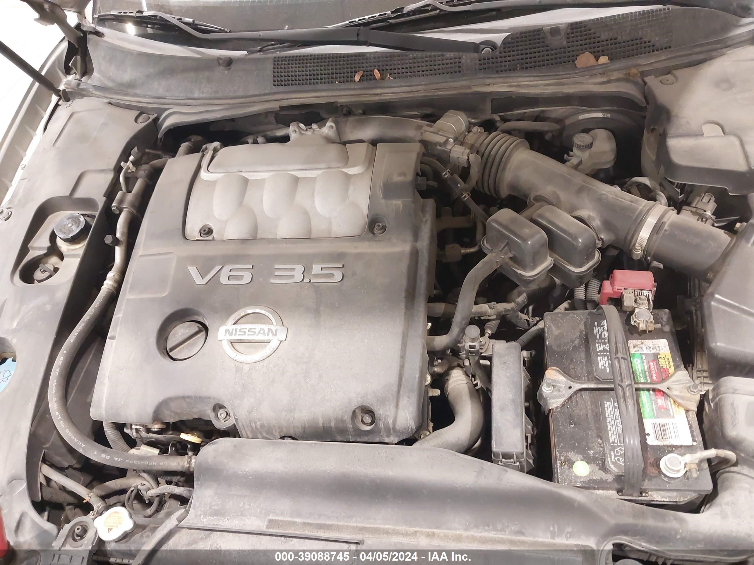 Photo 9 VIN: 1N4BA41EX7C823167 - NISSAN MAXIMA 