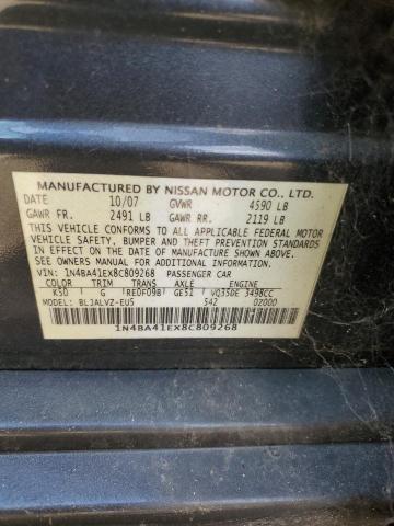 Photo 11 VIN: 1N4BA41EX8C809268 - NISSAN MAXIMA SE 