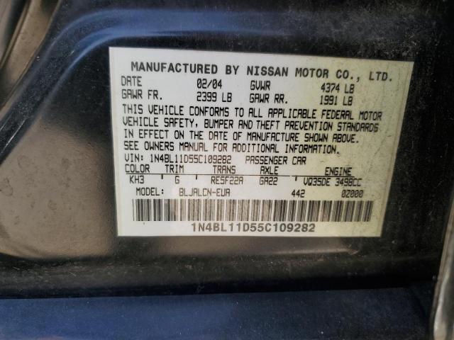 Photo 11 VIN: 1N4BL11D55C109282 - NISSAN ALTIMA SE 